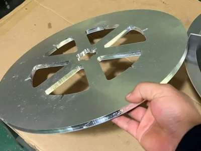 Sheet Metal Laser Cutting Parts Sample 1